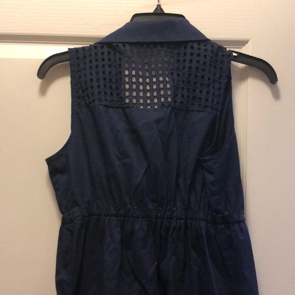 Motherhood maternity sun dress - Navy - Picture 2 of 2